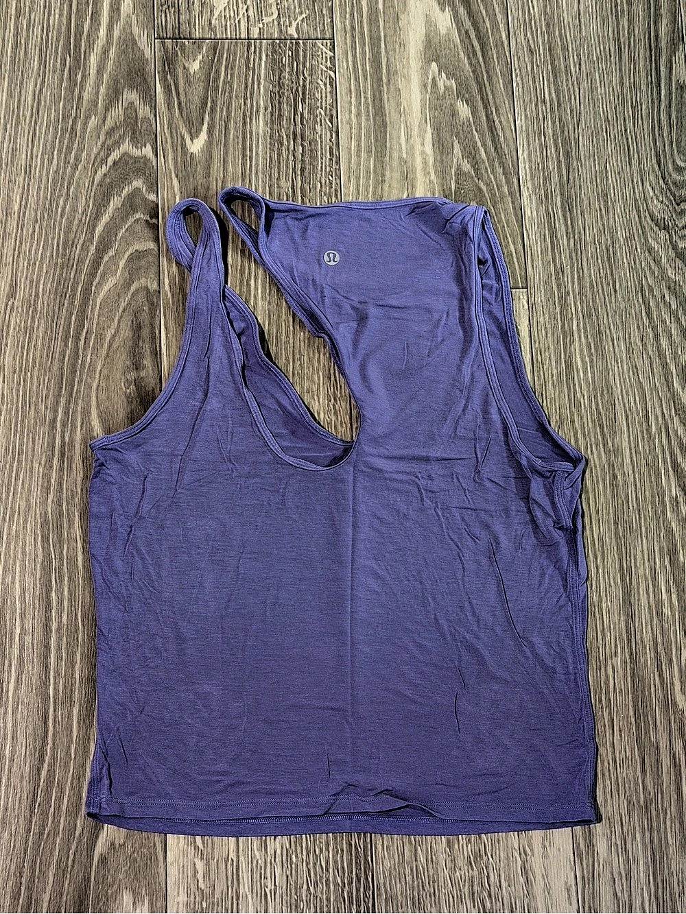 Lululemon Shoulder Cut-Out Yoga Tank Top Purple